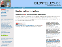 Tablet Screenshot of bildstelle24.de